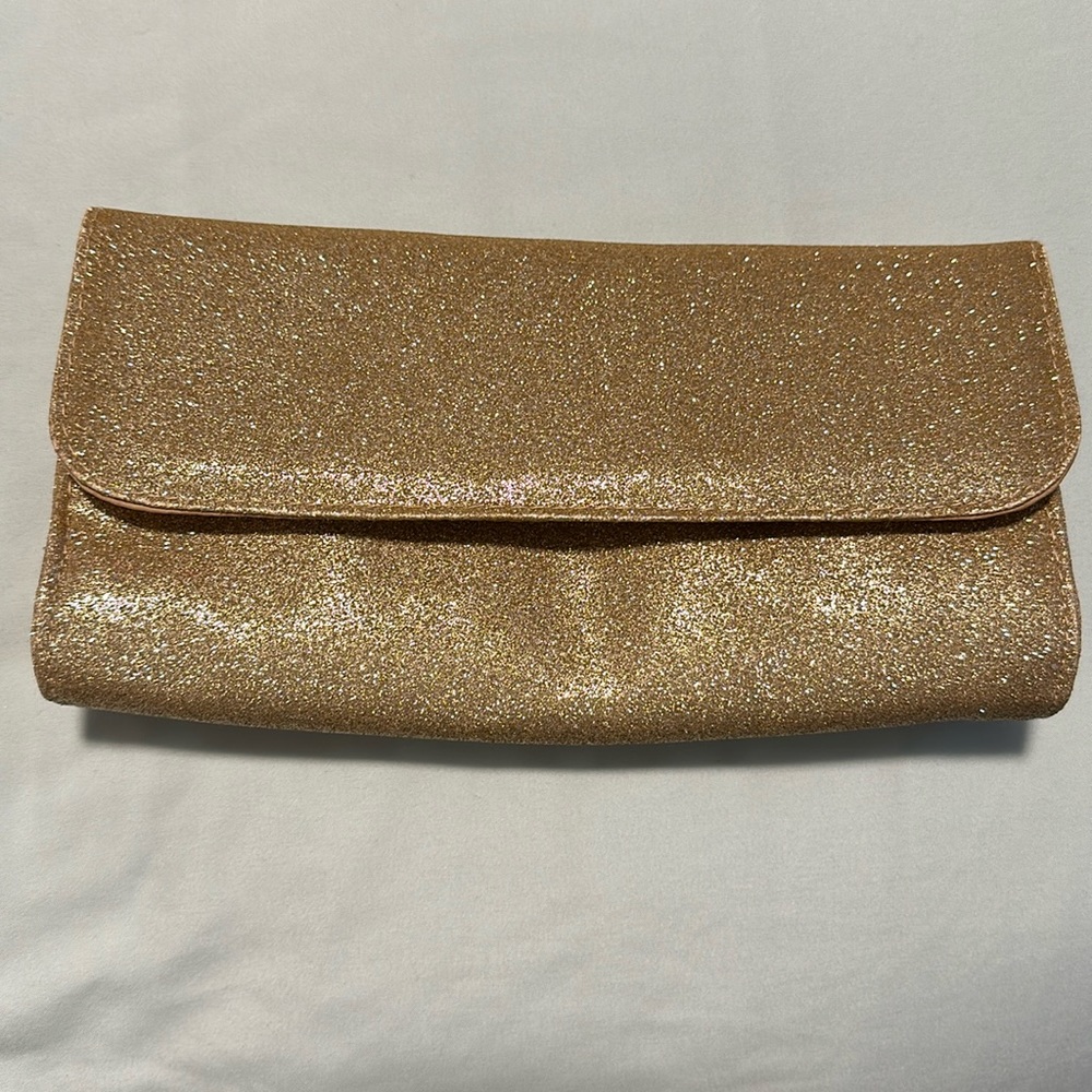 Vintage Bare Escentuals Holiday Gold Shimmer Clutch